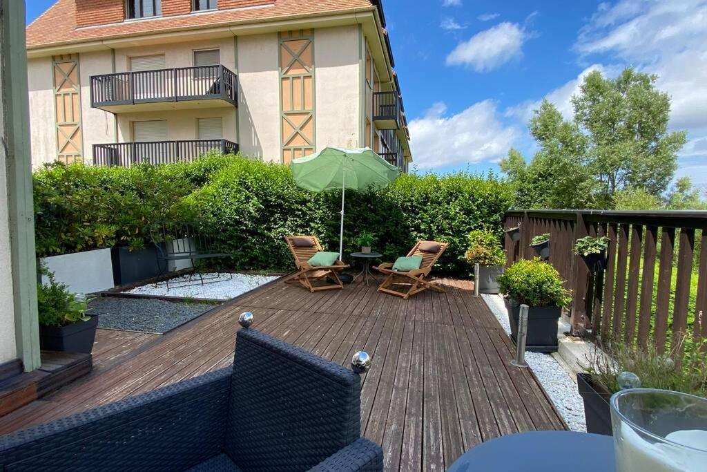 Ferienwohnung Le Petit Marais Villers-sur-Mer Exterior foto